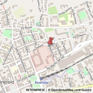 Mappa Via Stefano Fer, 7, 10064 Pinerolo, Torino (Piemonte)