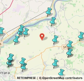 Mappa Via Motta, 44123 Ferrara FE, Italia (5.8365)