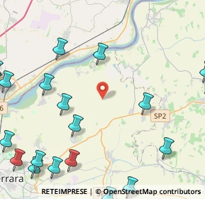 Mappa Via Motta, 44123 Ferrara FE, Italia (6.5995)