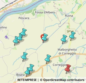 Mappa Via Motta, 44123 Ferrara FE, Italia (2.39455)