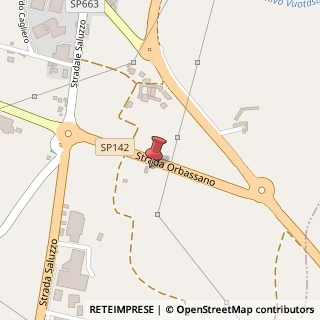 Mappa S.P. 142 KM. 17+810, 10041 Carignano TO, Italia, 10041 Carignano, Torino (Piemonte)