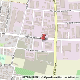 Mappa Via Antonio Bernardi, 17, 41037 Mirandola, Modena (Emilia Romagna)