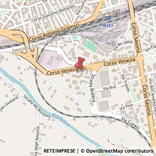 Mappa Corso Venezia, 86, 14100 Asti, Asti (Piemonte)