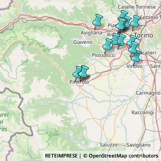 Mappa Via F.lli Giuliano, 10064 Pinerolo TO, Italia (19.87313)