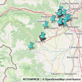 Mappa Via F.lli Giuliano, 10064 Pinerolo TO, Italia (18.31316)