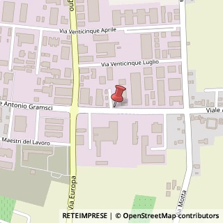 Mappa Viale Antonio Gramsci, 281, 41037 Mirandola, Modena (Emilia Romagna)