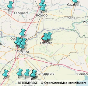 Mappa Vicolo Luigi Galvani, 44034 Copparo FE, Italia (21.32053)