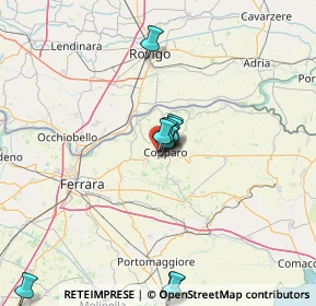 Mappa Vicolo Antonio Pacinotti, 44034 Copparo FE, Italia (14.78455)