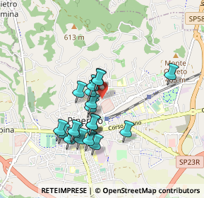 Mappa Via Federico Caprilli, 10064 Pinerolo TO, Italia (0.7815)