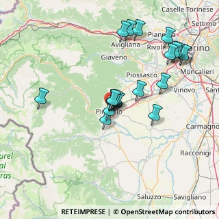Mappa Via Caprilli, 10064 Pinerolo TO, Italia (14.712)