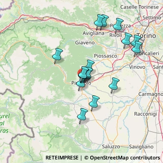 Mappa Via Caprilli, 10064 Pinerolo TO, Italia (13.32688)