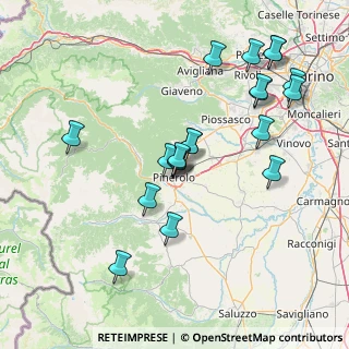 Mappa Via Caprilli, 10064 Pinerolo TO, Italia (15.649)