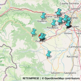 Mappa Via Federico Caprilli, 10064 Pinerolo TO, Italia (17.4755)
