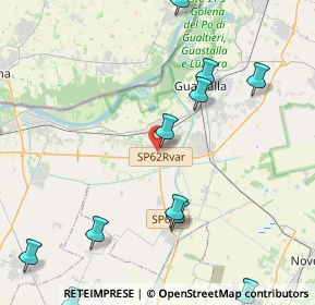 Mappa Via XXV Aprile, 42044 Gualtieri RE, Italia (6.235)
