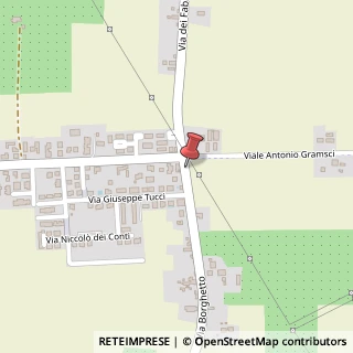 Mappa Via Borghetto, 4, 41037 Mirandola, Modena (Emilia Romagna)