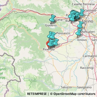 Mappa Viale della Rimembranza, 10064 Pinerolo TO, Italia (18.625)