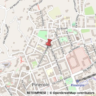 Mappa Via Vincenzo Gioberti, 21, 10064 Pinerolo, Torino (Piemonte)
