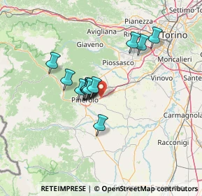 Mappa Via Del Valentino, 10064 Pinerolo TO, Italia (10.21923)