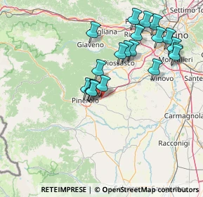 Mappa Via Del Valentino, 10064 Pinerolo TO, Italia (15.18)