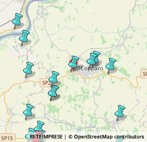 Mappa Via Giovanni Boldini, 44034 Copparo FE, Italia (6.25)