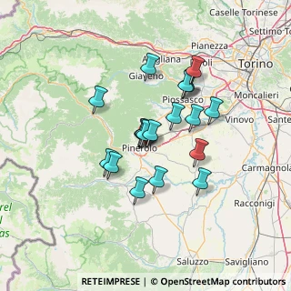 Mappa Viale Grande Torino, 10064 Pinerolo TO, Italia (10.5825)