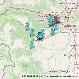 Mappa Viale Grande Torino, 10064 Pinerolo TO, Italia (10.271)