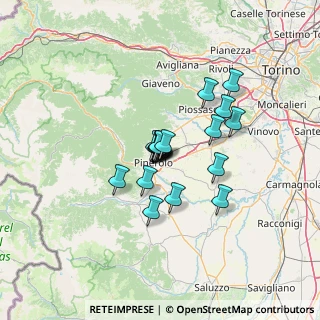 Mappa Viale Grande Torino, 10064 Pinerolo TO, Italia (8.3655)