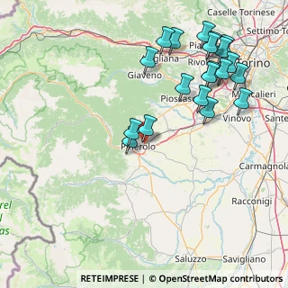 Mappa Viale Grande Torino, 10064 Pinerolo TO, Italia (18.867)