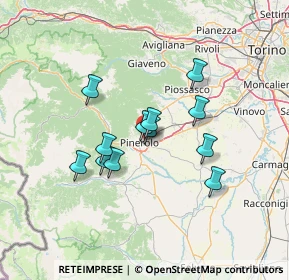 Mappa Largo Opessi, 10064 Pinerolo TO, Italia (10.6425)