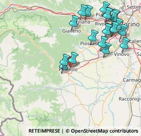 Mappa Largo Opessi, 10064 Pinerolo TO, Italia (19.0025)