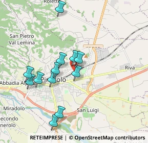 Mappa Largo Opessi, 10064 Pinerolo TO, Italia (1.76333)