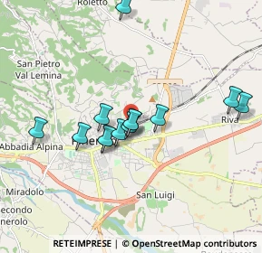 Mappa Largo Opessi, 10064 Pinerolo TO, Italia (1.54385)