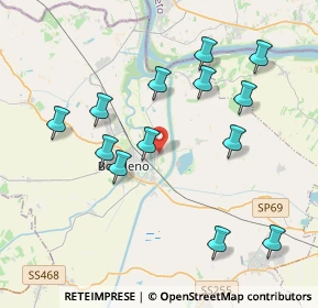 Mappa Via Madonna della Pioppa, 44012 Bondeno FE, Italia (4.06692)