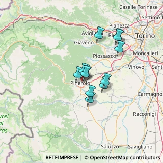 Mappa Via Matteo Bandello, 10064 Pinerolo TO, Italia (10.235)