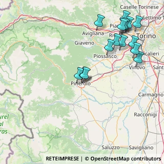 Mappa Via Matteo Bandello, 10064 Pinerolo TO, Italia (19.83313)