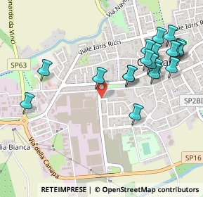 Mappa Viale Colombo, 44034 Copparo FE, Italia (0.563)