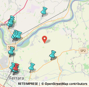 Mappa Via Acquedotto, 44123 Ferrara FE, Italia (5.99529)