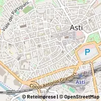 Mapa Asti