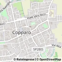 Hartă Copparo