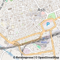 Map Asti