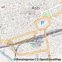 Karte Asti