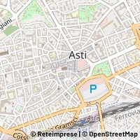 Kaart Asti