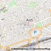 Mapa Asti
