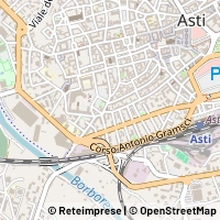 Mapa Asti