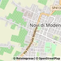 Map Novi di Modena