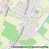 Kartta San Possidonio