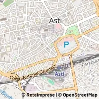 Karte Asti