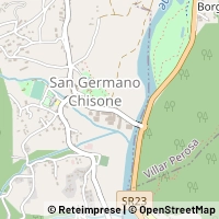 Map San Germano Chisone