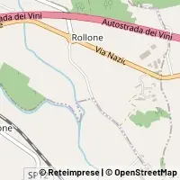 Mapa Baldichieri d'Asti
