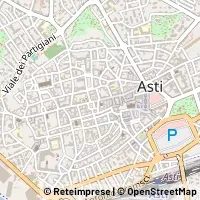 Mapa Asti